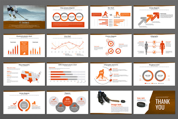 Ice Hockey in PowerPoint Templates - product preview 2