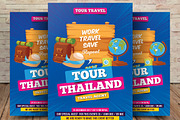 Thailand Tour Agency Flyer Template