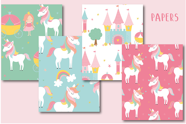 Princess & Unicorns paper