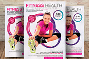 Fitness Health Flyers Template