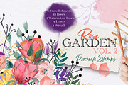 Rose Garden Procreate Stamps VOL. 2