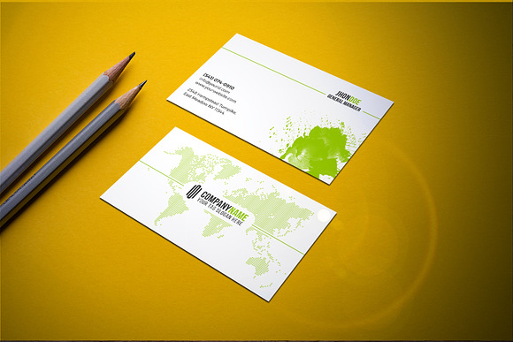 Modern & Clean Business  Card in Business Card Templates - product preview 1