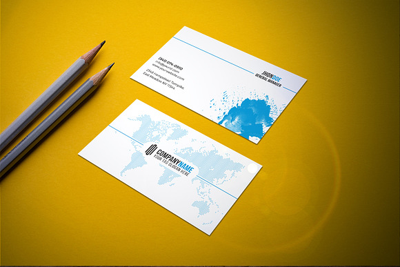 Modern & Clean Business  Card in Business Card Templates - product preview 2