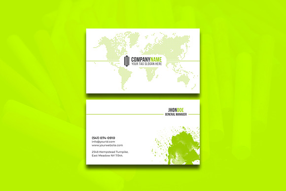 Modern & Clean Business  Card in Business Card Templates - product preview 6