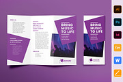 Music Festival Brochure Trifold