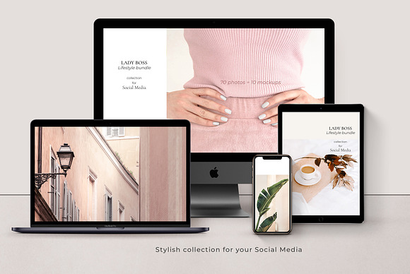 LADY BOSS. SPRING. V.1. 70+ in Instagram Templates - product preview 1