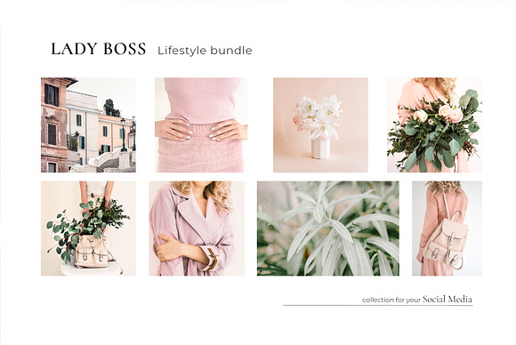 LADY BOSS. SPRING. V.1. 70+ in Instagram Templates - product preview 2