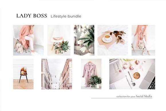 LADY BOSS. SPRING. V.1. 70+ in Instagram Templates - product preview 5