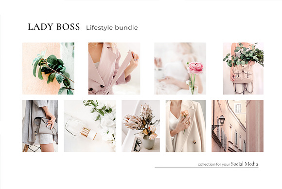 LADY BOSS. SPRING. V.1. 70+ in Instagram Templates - product preview 6