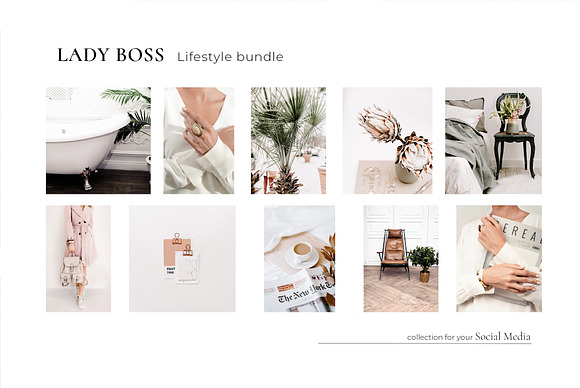 LADY BOSS. SPRING. V.1. 70+ in Instagram Templates - product preview 7