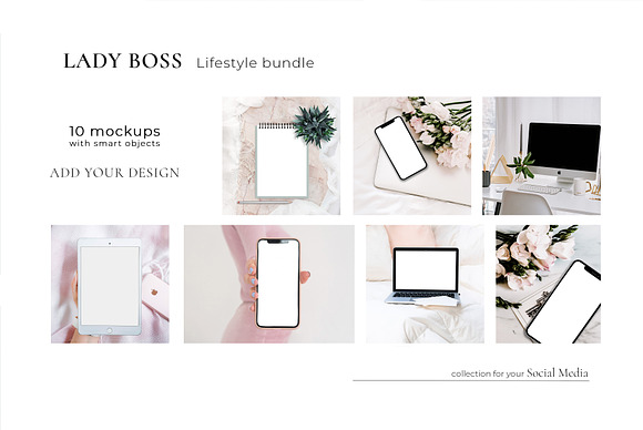 LADY BOSS. SPRING. V.1. 70+ in Instagram Templates - product preview 8