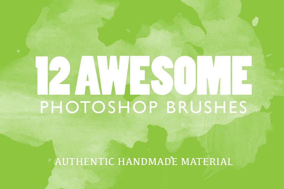 12 Awesome HandmadePhotoshop Brushes