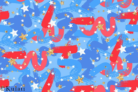 4th of July Seamless Patterns in Patterns - product preview 5