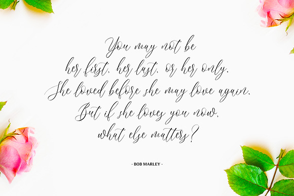 Bridgesty - Lovely Calligraphy Font in Script Fonts - product preview 6