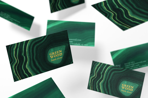 10 Malachite & Gold Mineral Textures in Textures - product preview 2