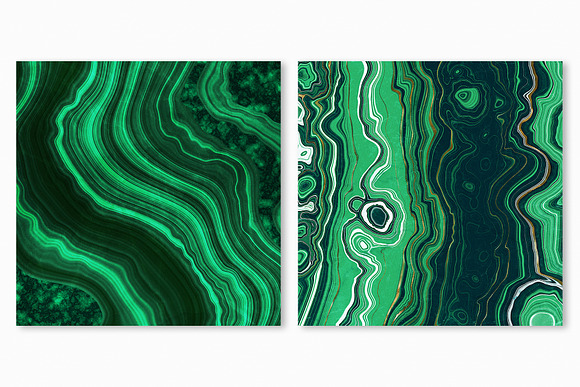 10 Malachite & Gold Mineral Textures in Textures - product preview 18