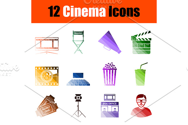 Cinema Icon Set