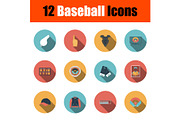 Baseball Icon Set