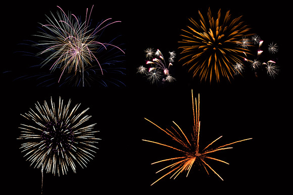 Wedding Fireworks Clipart in Graphics - product preview 2