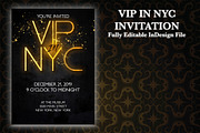 VIP in NYC Party/Event Invitation