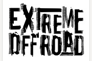 Offroad Extreme Lettering