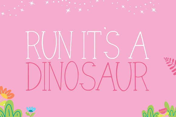 Dino Friends Font in Serif Fonts - product preview 2