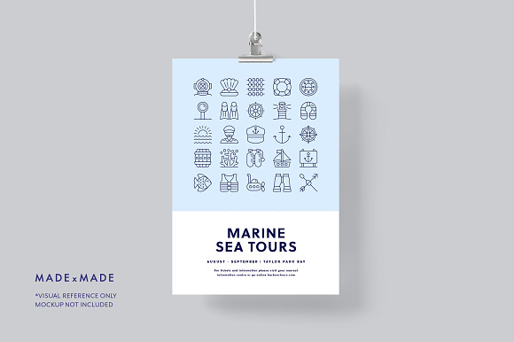 Line Icons – Nautical in Line Icons - product preview 6
