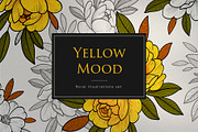 Flower Set “Yellow mood”