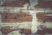 Repaired wooden ship board texture