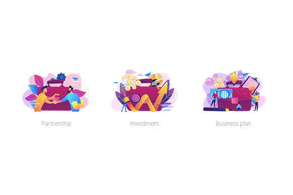 Business concept illustrations v.2 in UI Kits and Libraries - product preview 11