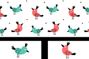 Kings Birds pattern