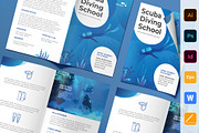 Diving School Brochure Bifold