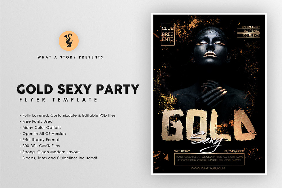 Gold Sexy Party