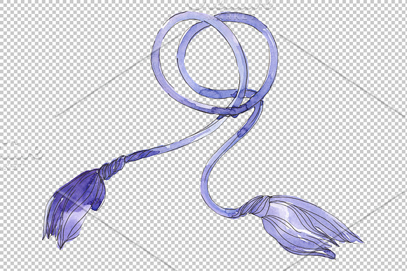Ropes Watercolor png in Illustrations - product preview 1