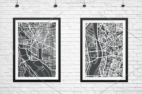 Dunkirk France City Map in Retro in Illustrations - product preview 5
