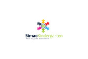 Simao Kindergarten Logo Template