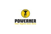 Powerner Logo Template