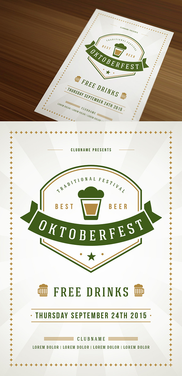Oktoberfest badges and logos in Logo Templates - product preview 2