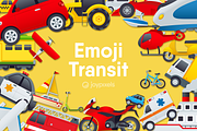 Emoji Transit Icons by JoyPixels®
