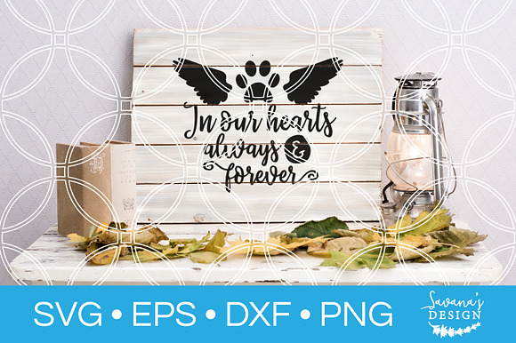 Pet Memorial SVG in Illustrations - product preview 1