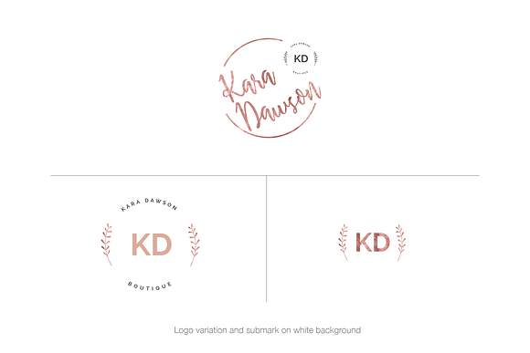 Mini Branding Kit - Fashion Boutique in Logo Templates - product preview 1