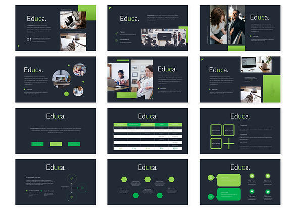 Educa - Keynote Template in Keynote Templates - product preview 2