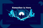 Ramadan is - Banner & Landing Page