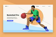 Basketball Pro - Banner&Landing Page