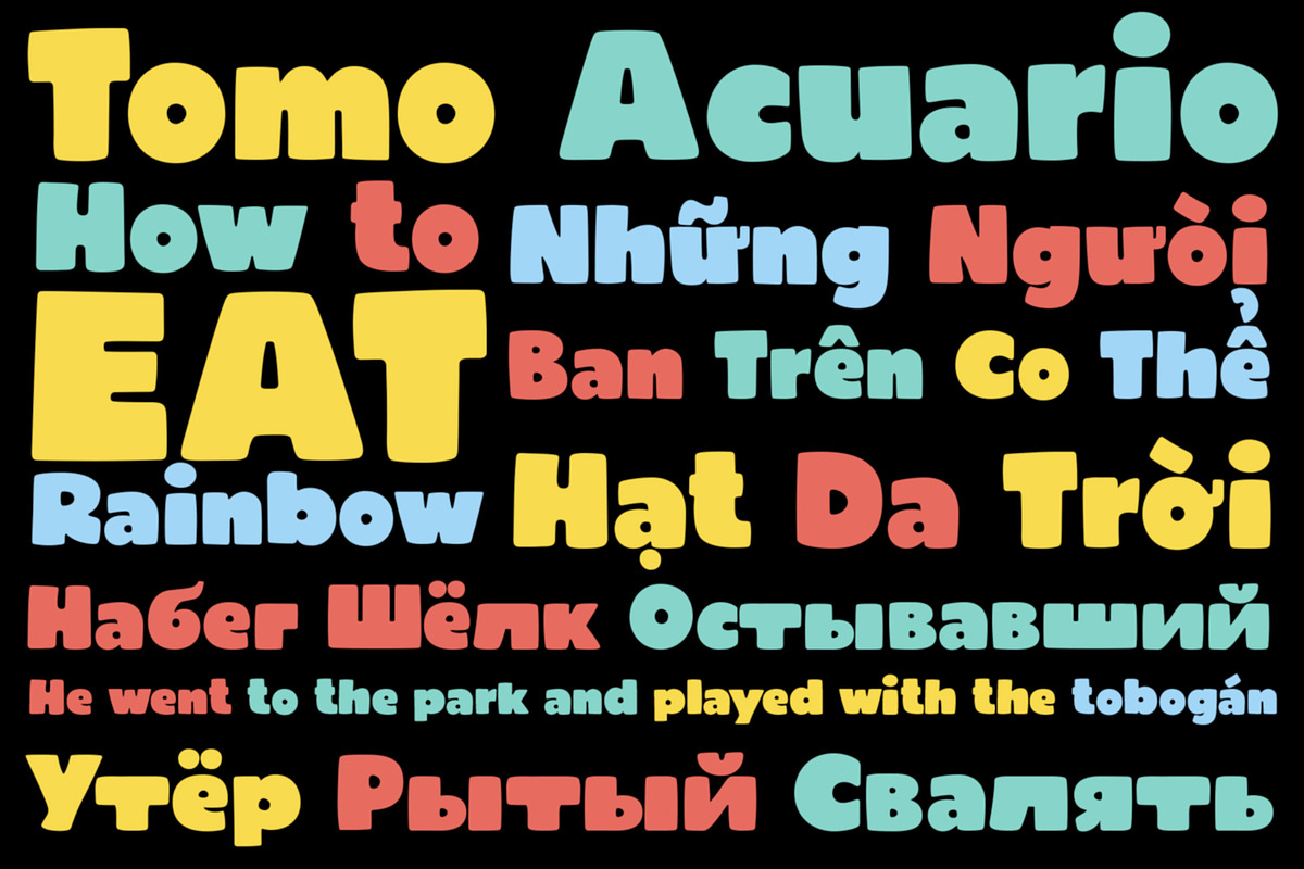 TOMO Acuario in Display Fonts - product preview 8