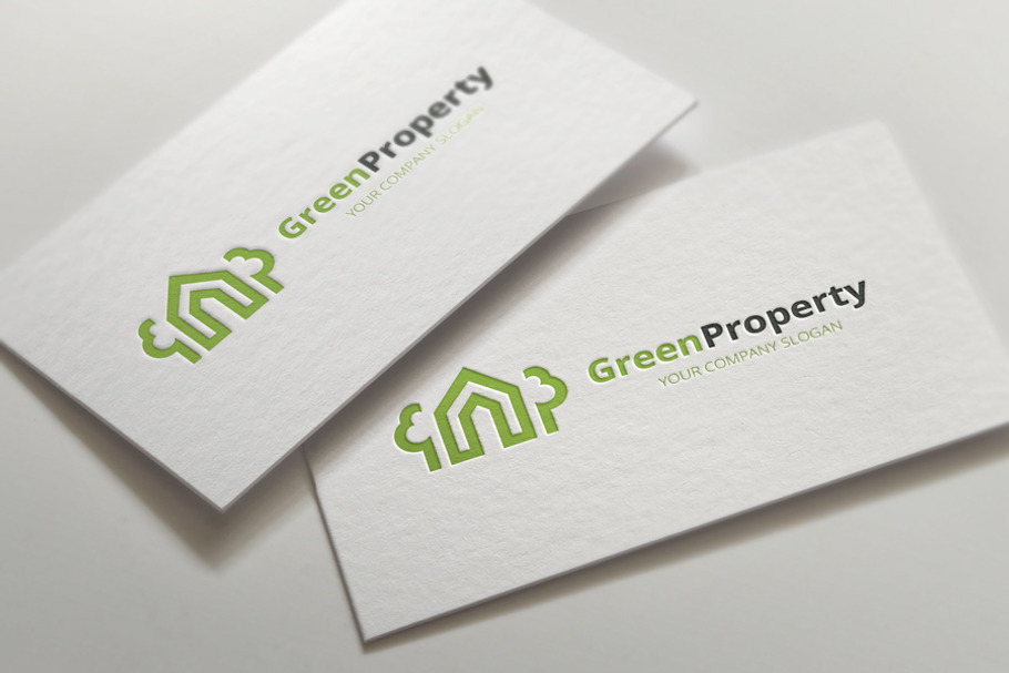Green Property in Logo Templates - product preview 8