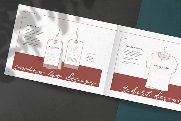 HAZELWOOD | Brand Guidelines in Brochure Templates - product preview 6