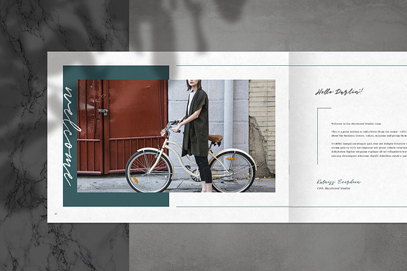 HAZELWOOD | Brand Guidelines in Brochure Templates - product preview 7