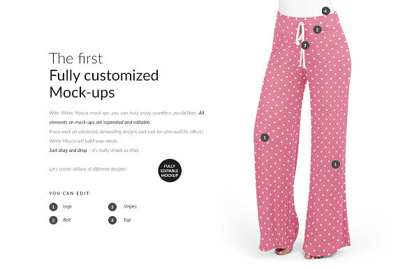 Lounge Pants Mock-ups Set in Mockup Templates - product preview 2