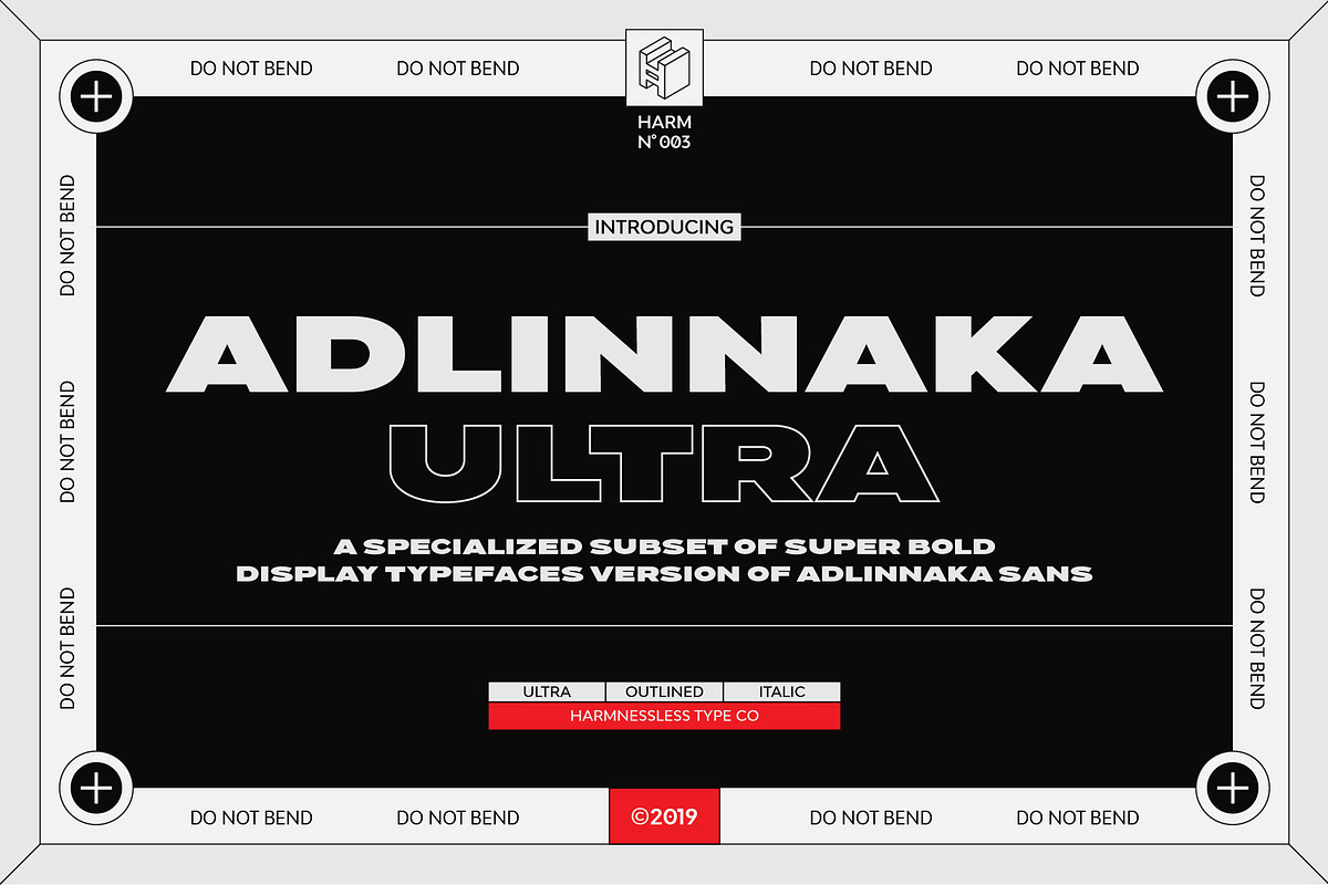 Adlinnaka Ultra - Display Font in Display Fonts - product preview 8